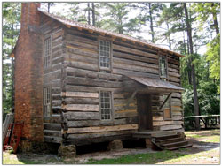 Earlewood 18th Century Log Cabin